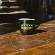 Laden Sie das Bild in den Galerie-Viewer, 2 x Espressotassen 8000Watt inkl. Untertassen