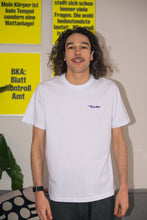 Laden Sie das Bild in den Galerie-Viewer, Turbo Violet-White Shirt