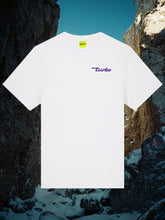 Laden Sie das Bild in den Galerie-Viewer, Turbo Violet-White Shirt