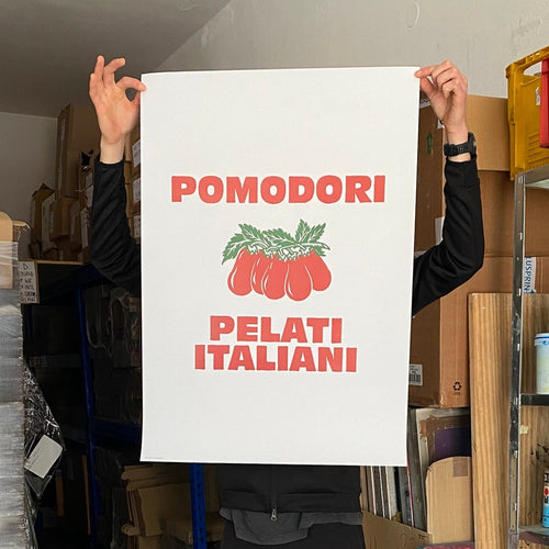 Pomodori Pelati Italiani Poster