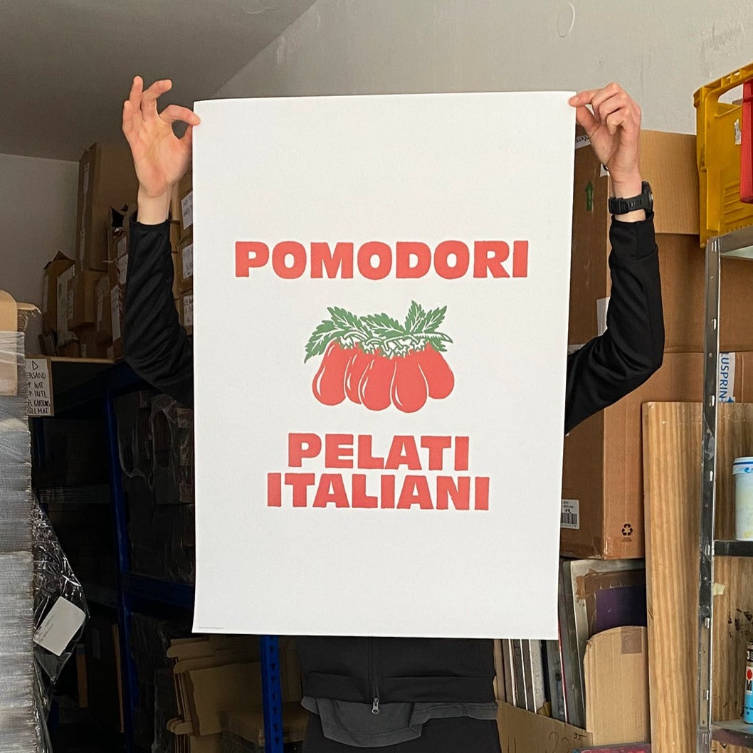 Pomodori Pelati Italiani Poster
