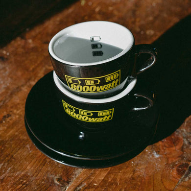 2 x Cappuccinotassen 8000watt inkl. Untertassen