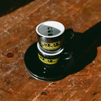 2 x Espressotassen 8000Watt inkl. Untertassen