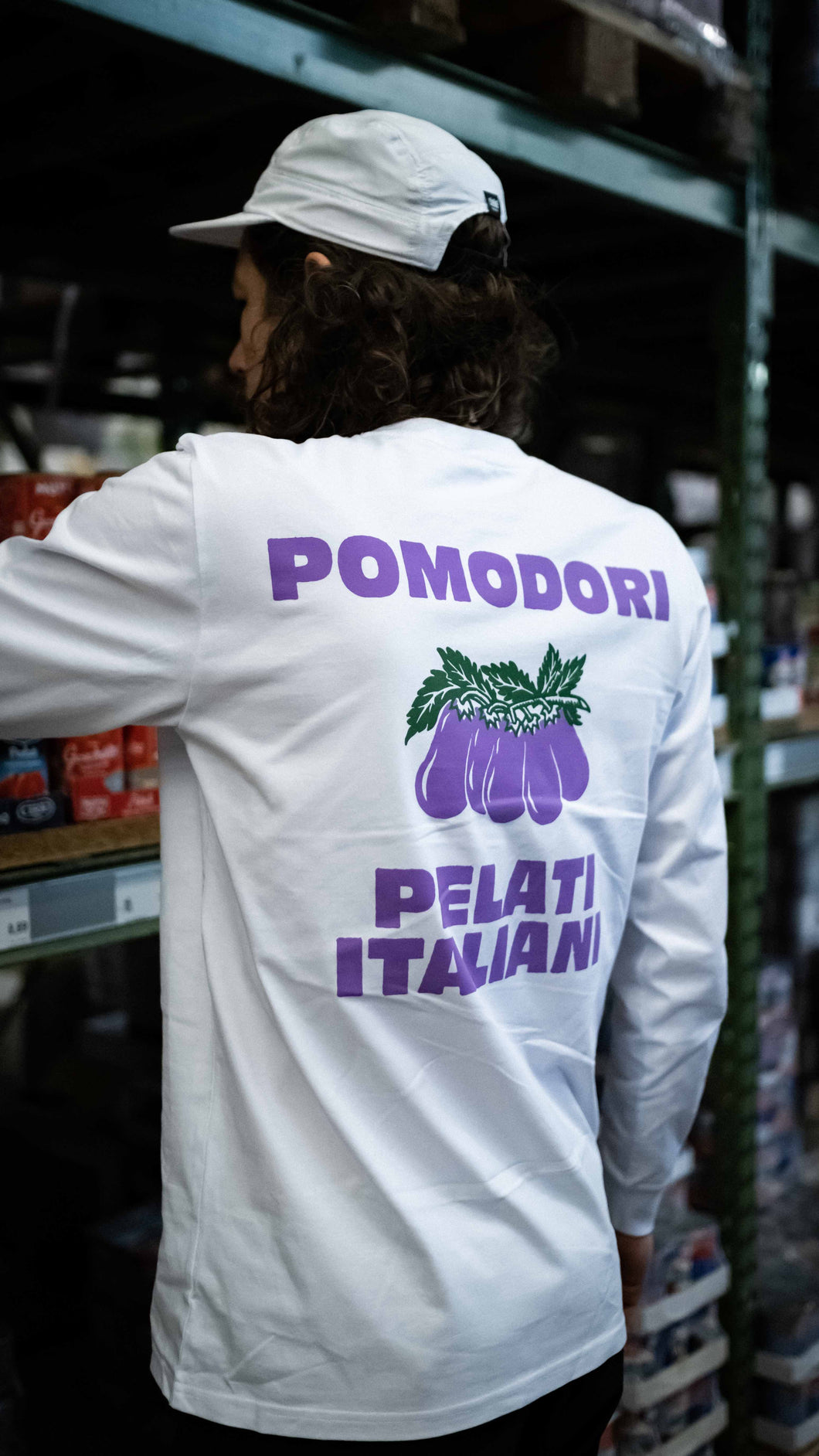 Pomodori Pelati Italiani Longsleeve Violet