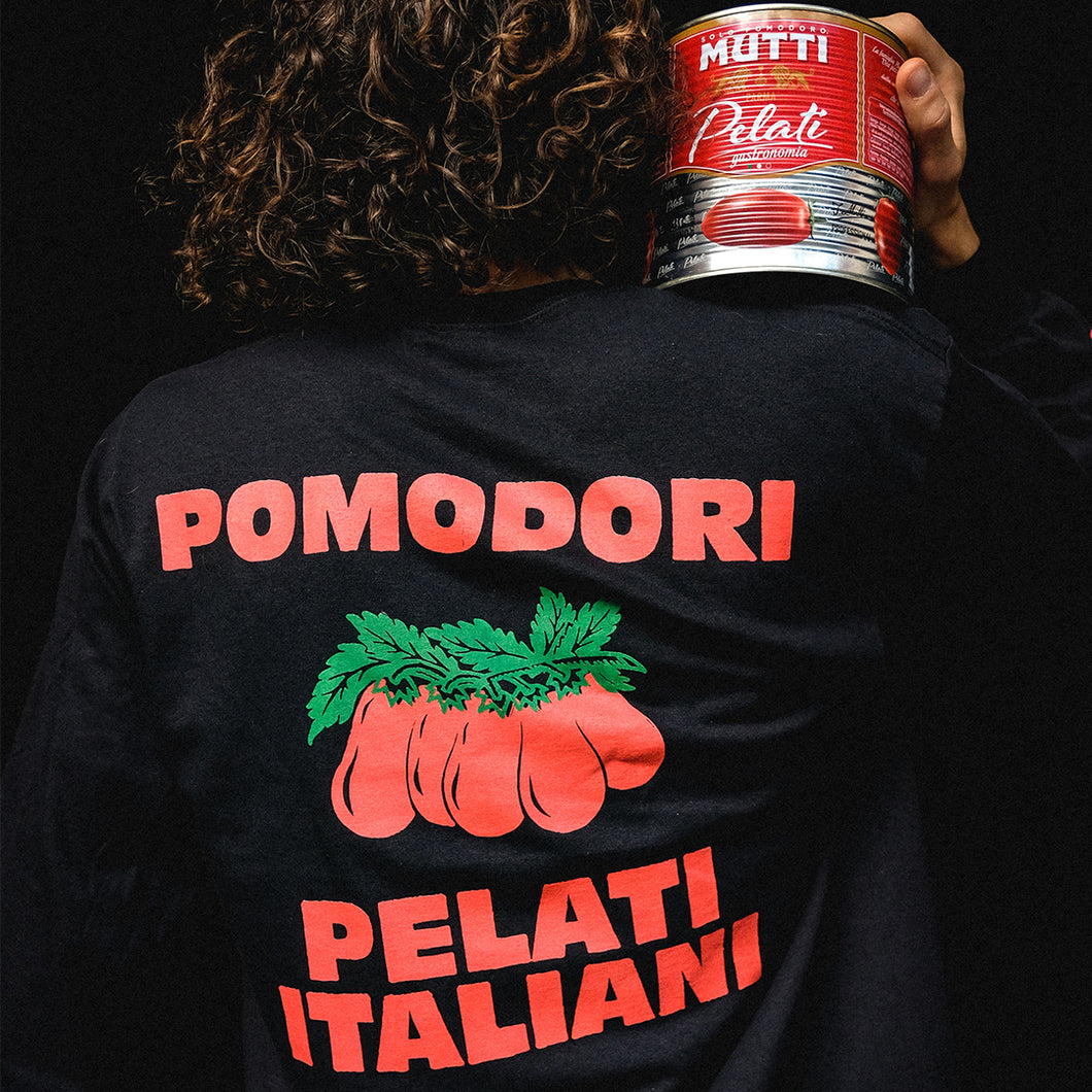 Pomodori Pelati Italiani Longsleeve Black